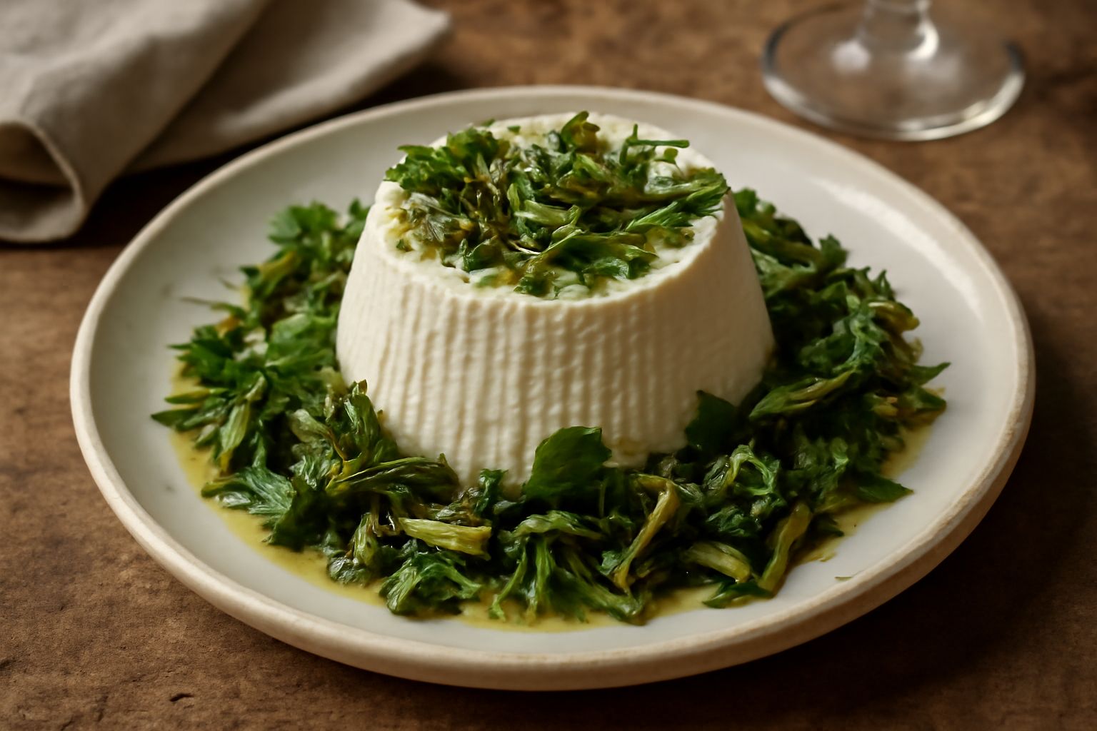 Tuma ca' nciulea: il formaggio fresco siciliano con le erbe selvatiche