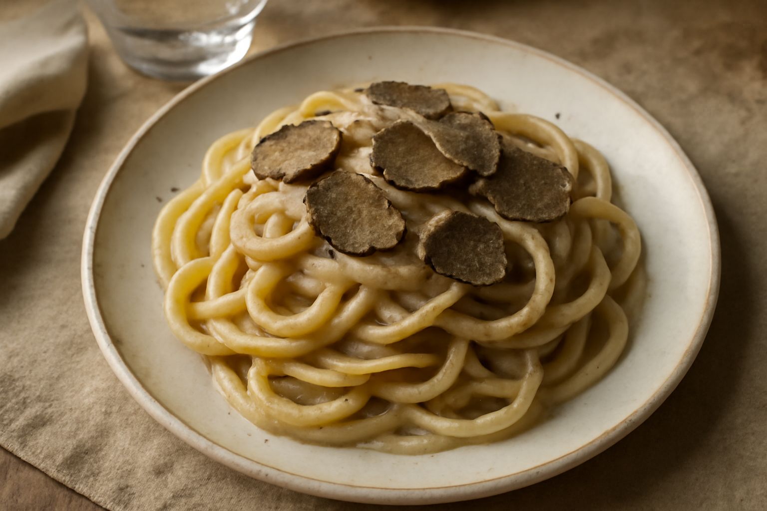 Umbricelli al tartufo