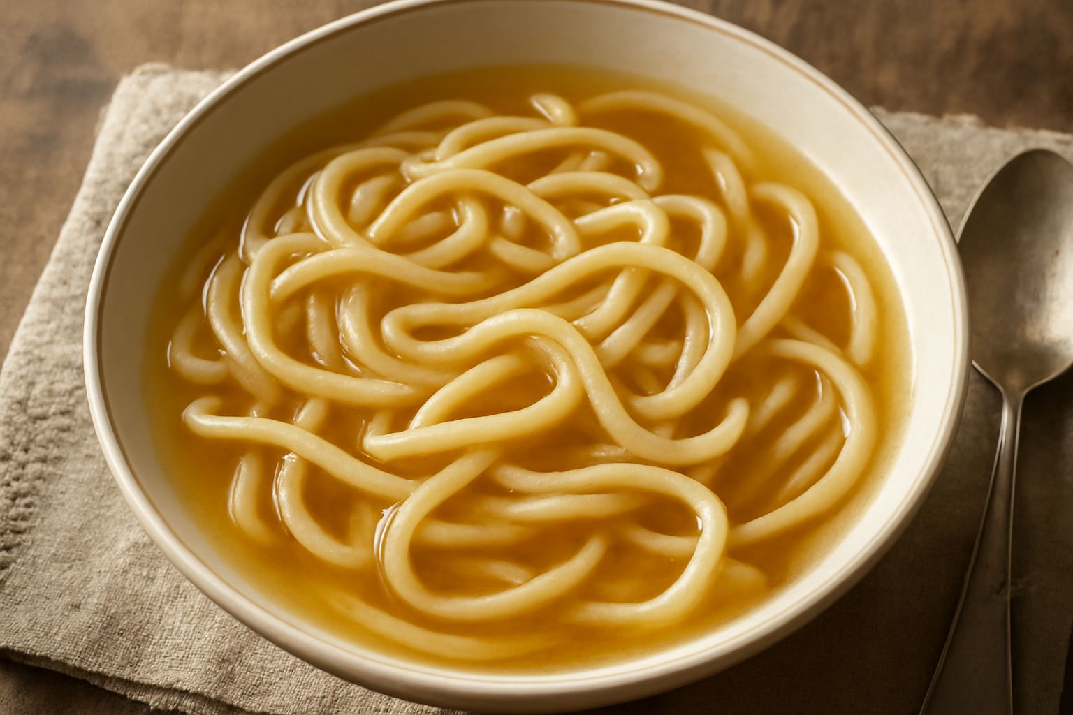 Umbrichelli in brodo di gallina