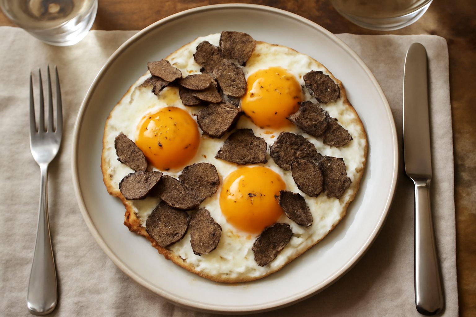 Uova al tartufo: cremosità avvolgente che nutre le cellule con proteine nobili