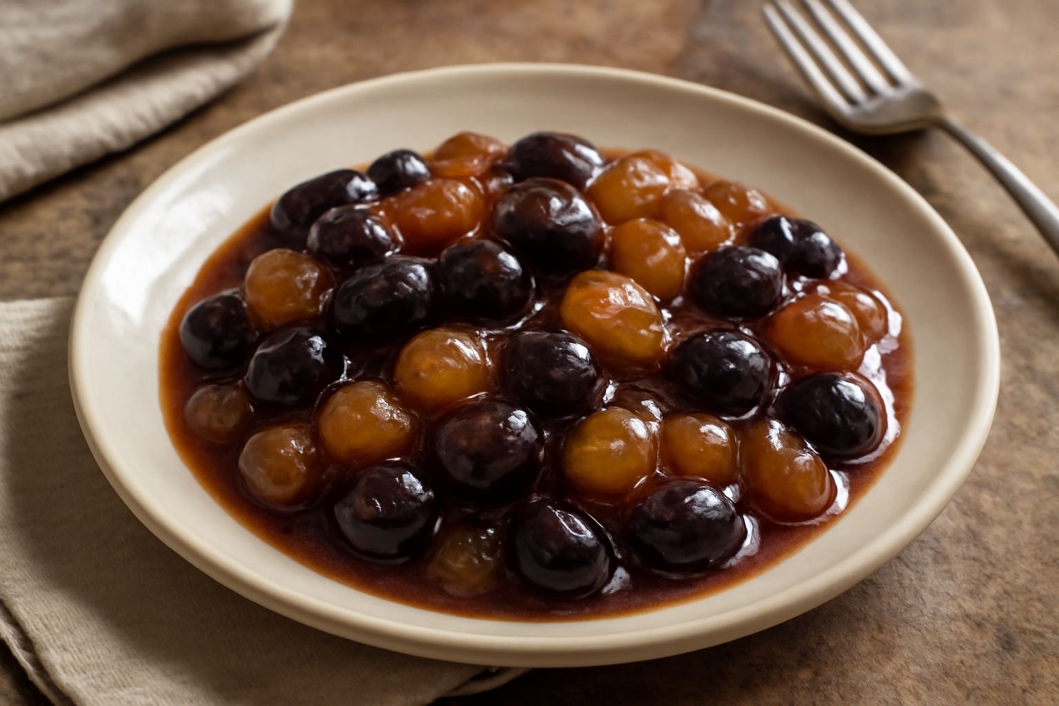 Uva in agrodolce