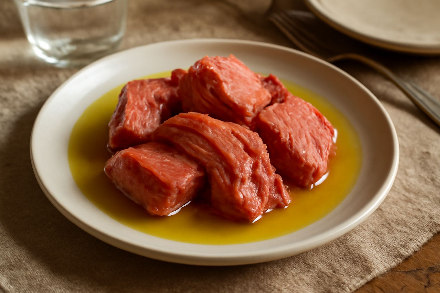 Ventresca di tonno sott'olio