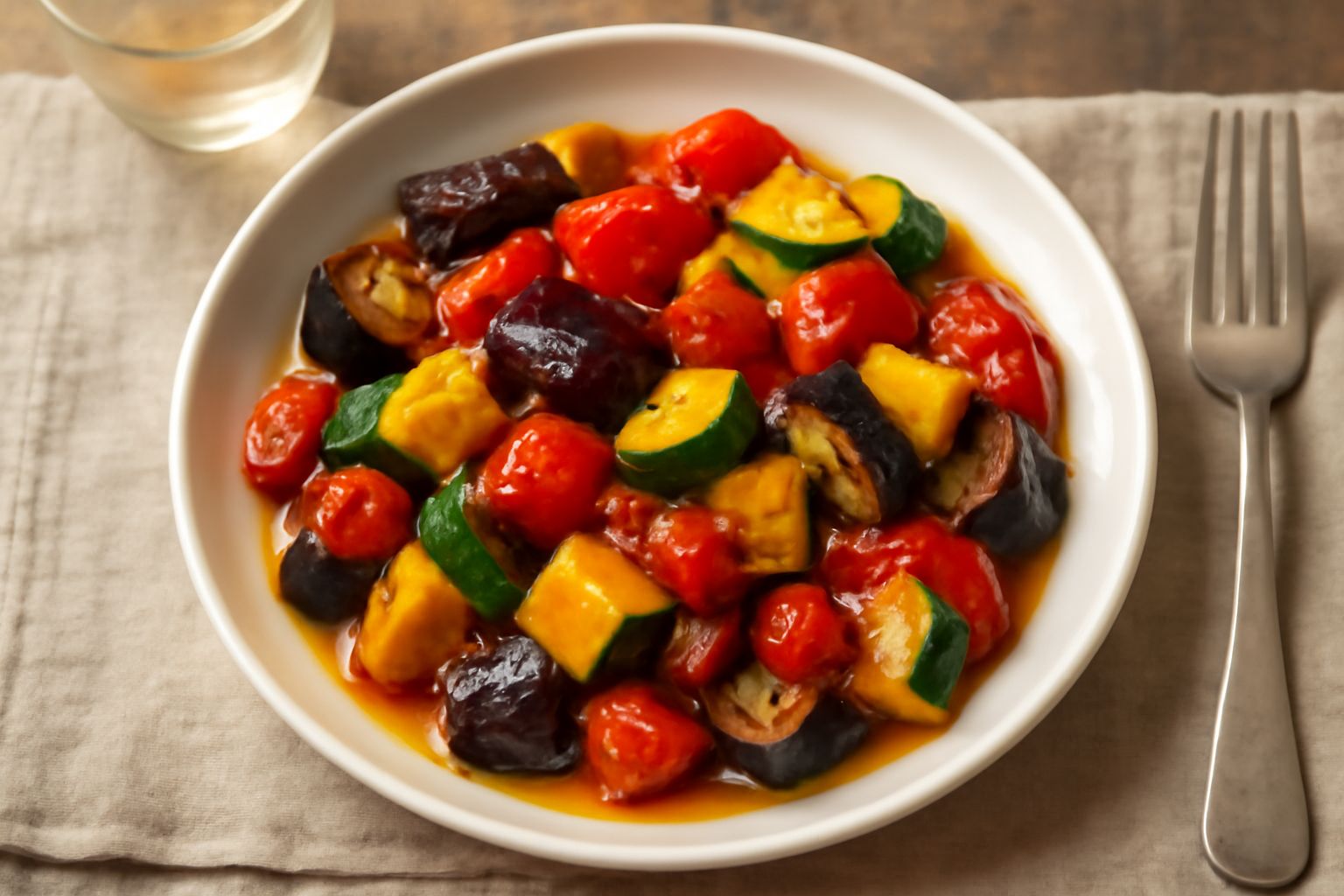 Verdura mista ripassata
