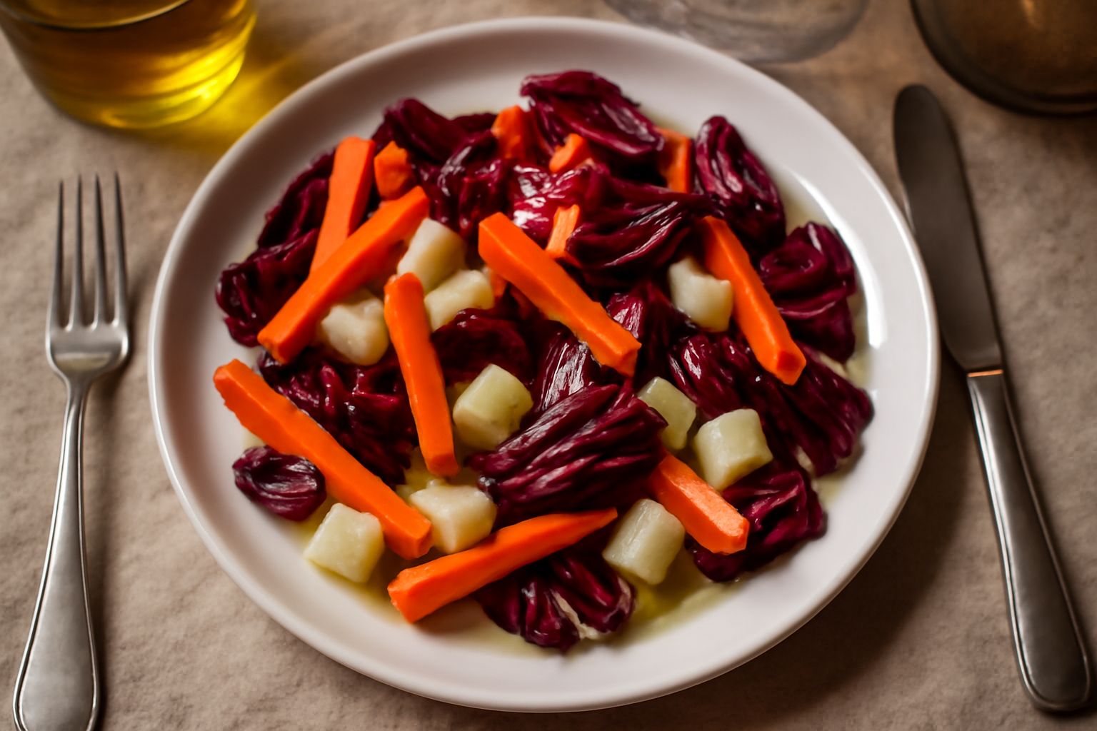 Verdure crude alla folignate