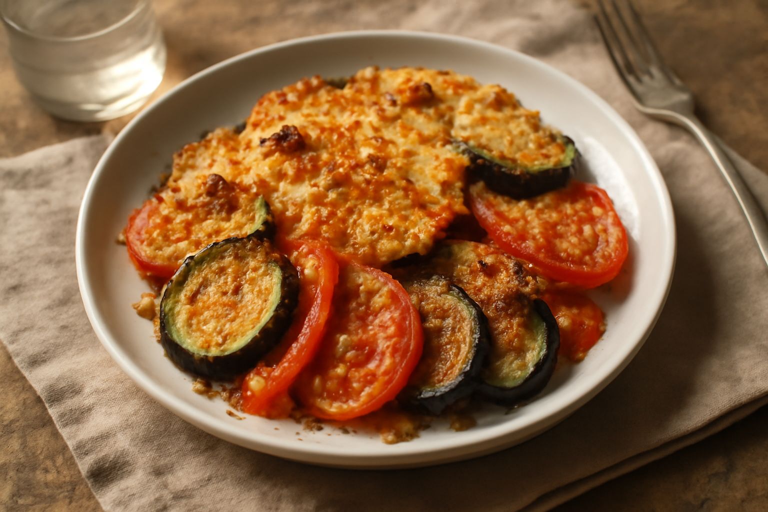 Verdure gratinate