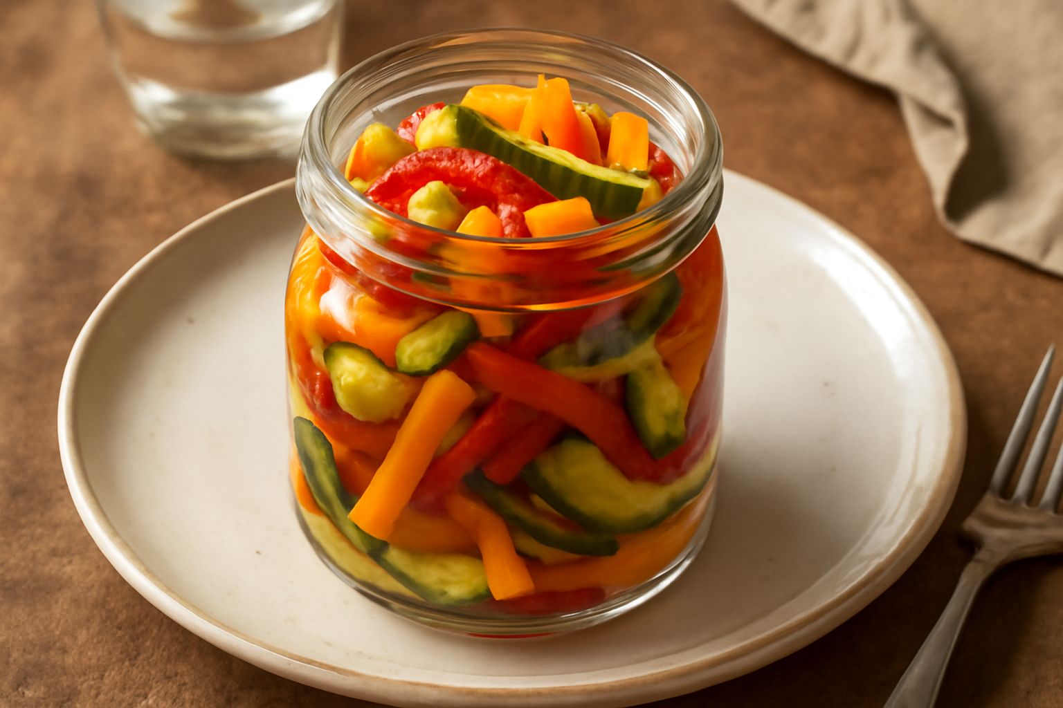 Verdure marinate: croccantezza vibrante e leggerezza che nutre senza appesantire