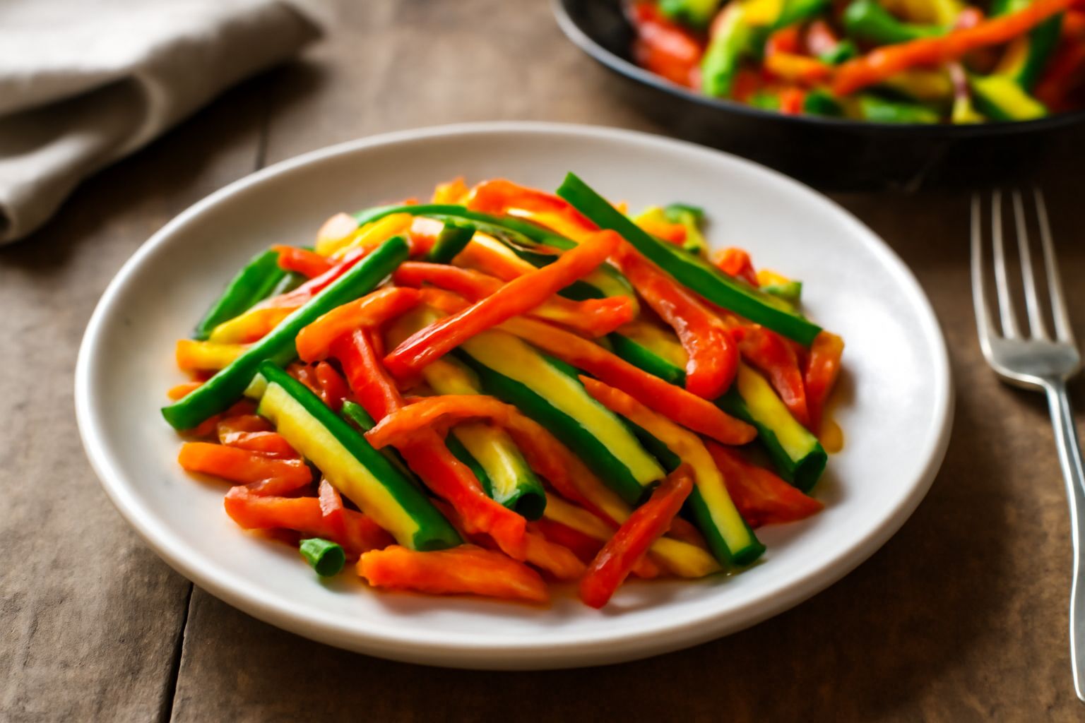 Verdure miste saltate in padella