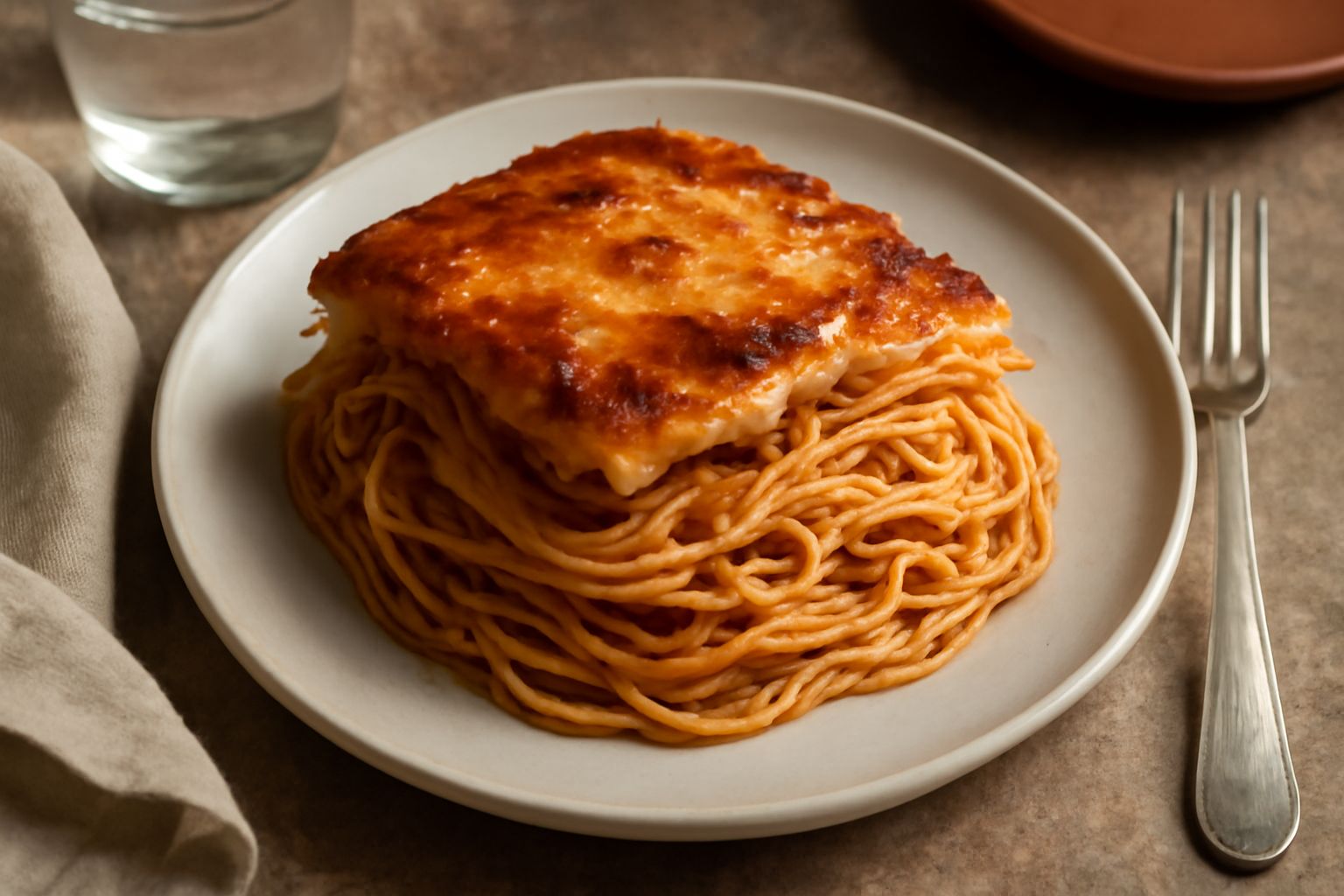 Vermicelli al forno