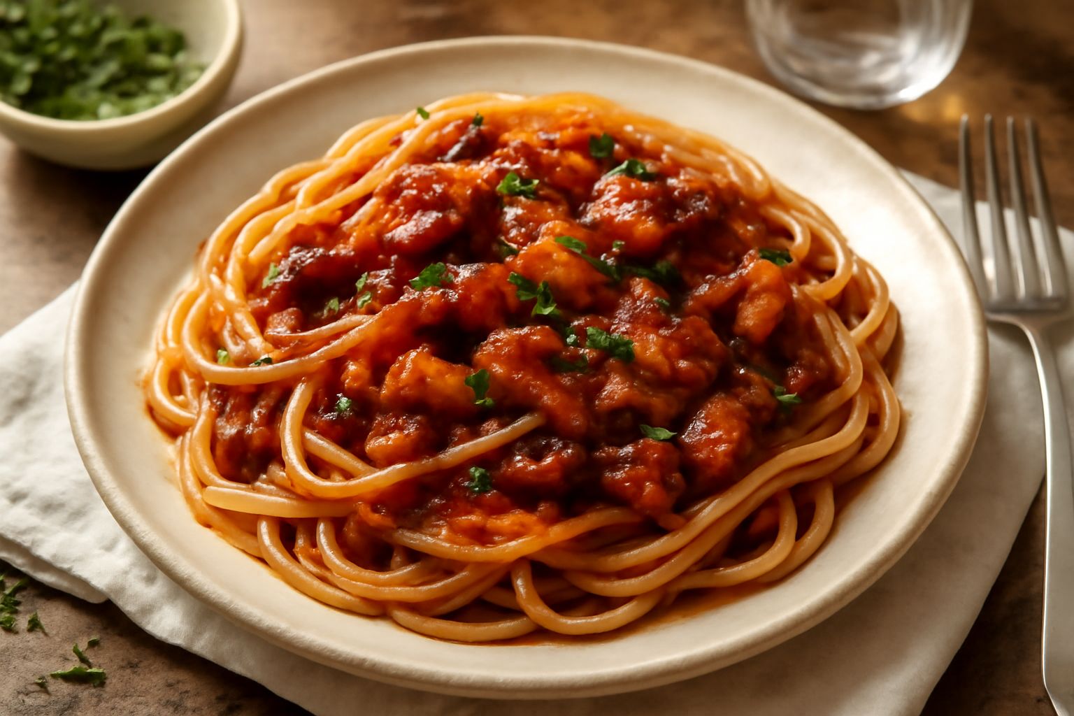 Vermicelli al sugo di polpo