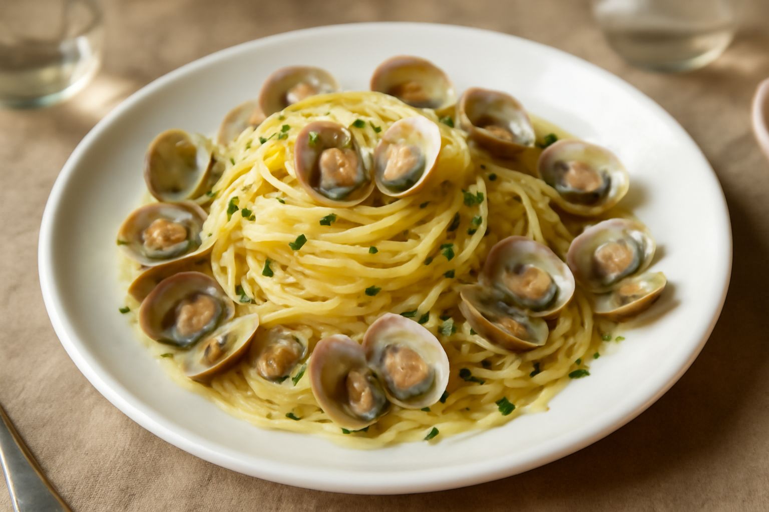 Vermicelli ca' le vongole
