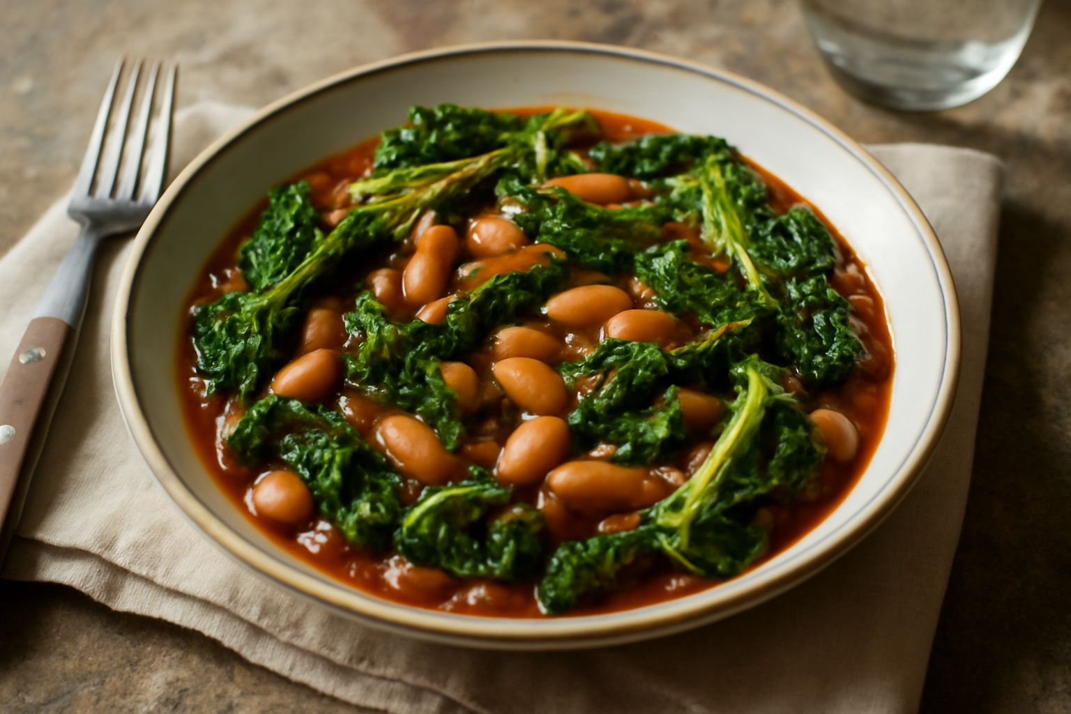 Verza e fagioli