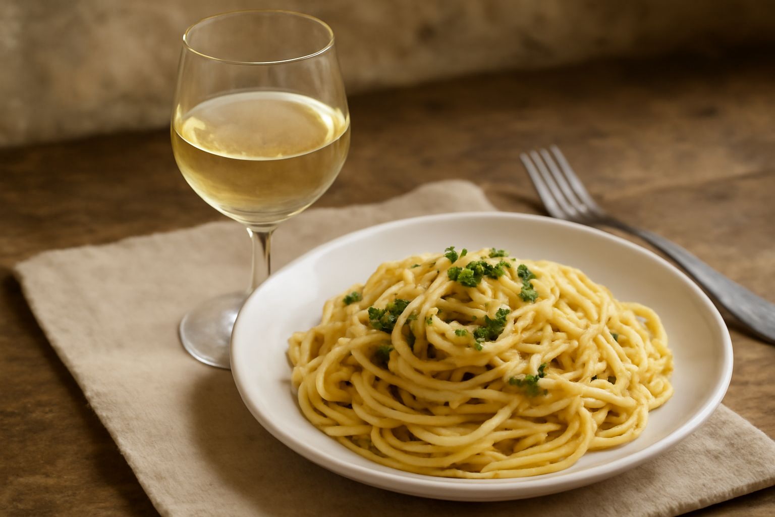 Vino bianco secco veneto