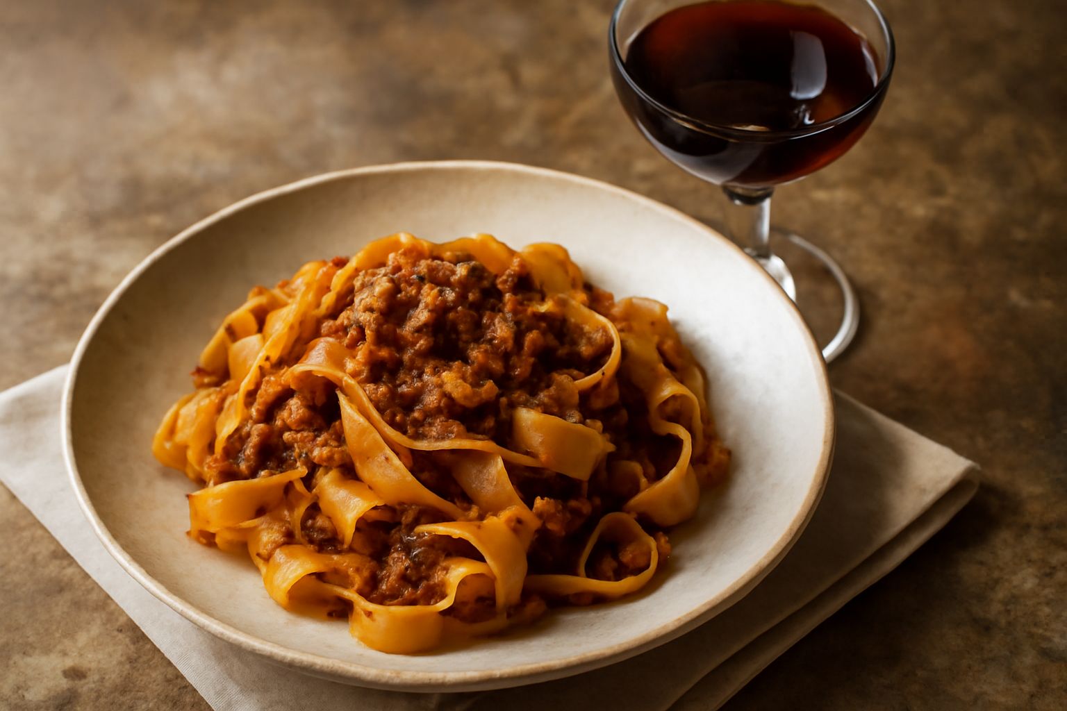 Vino rosso invecchiato in caratelli