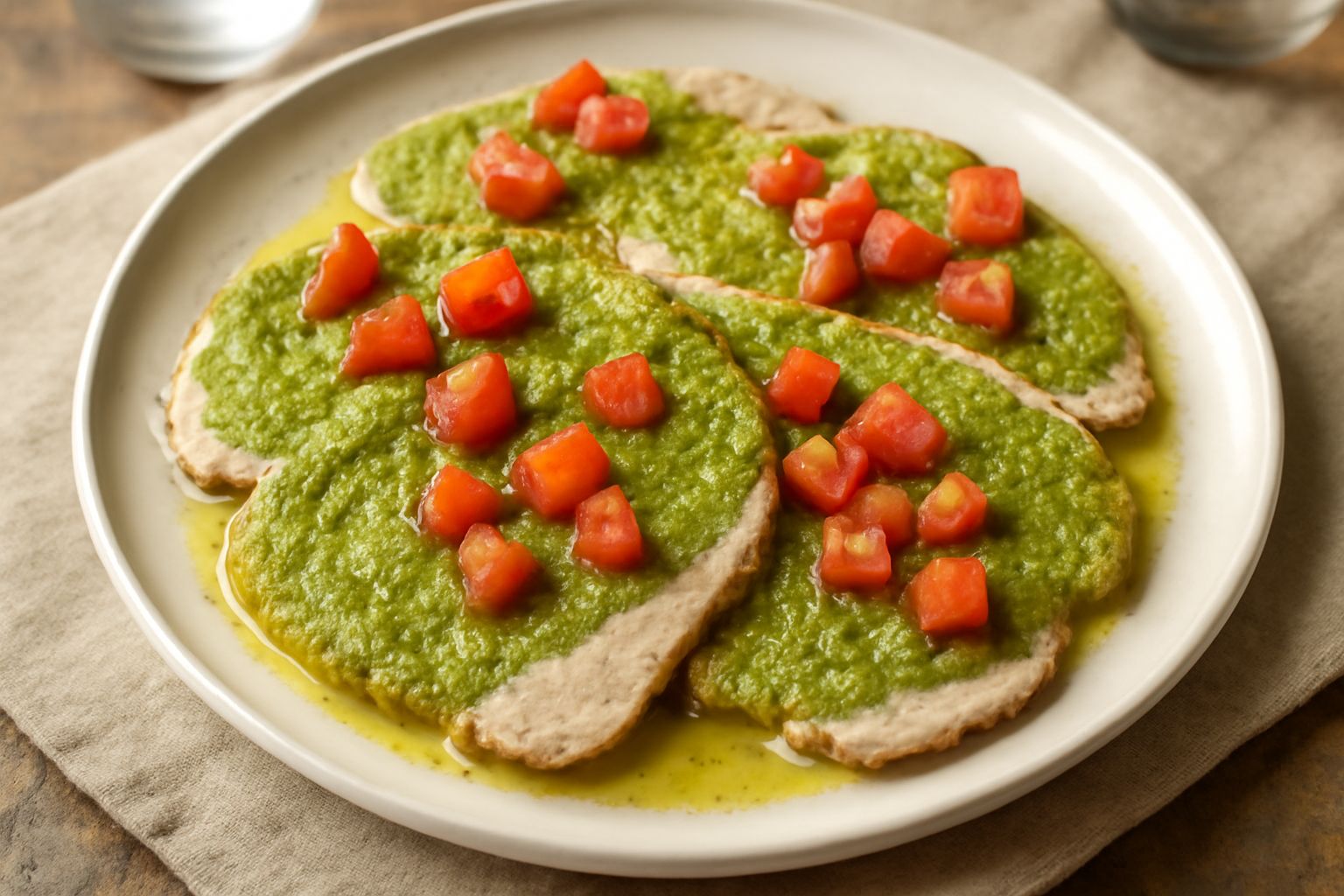 Vitello alla trapanese