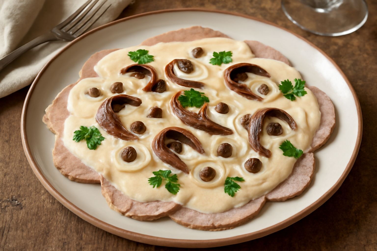 Vitello tonnato alla valdostana