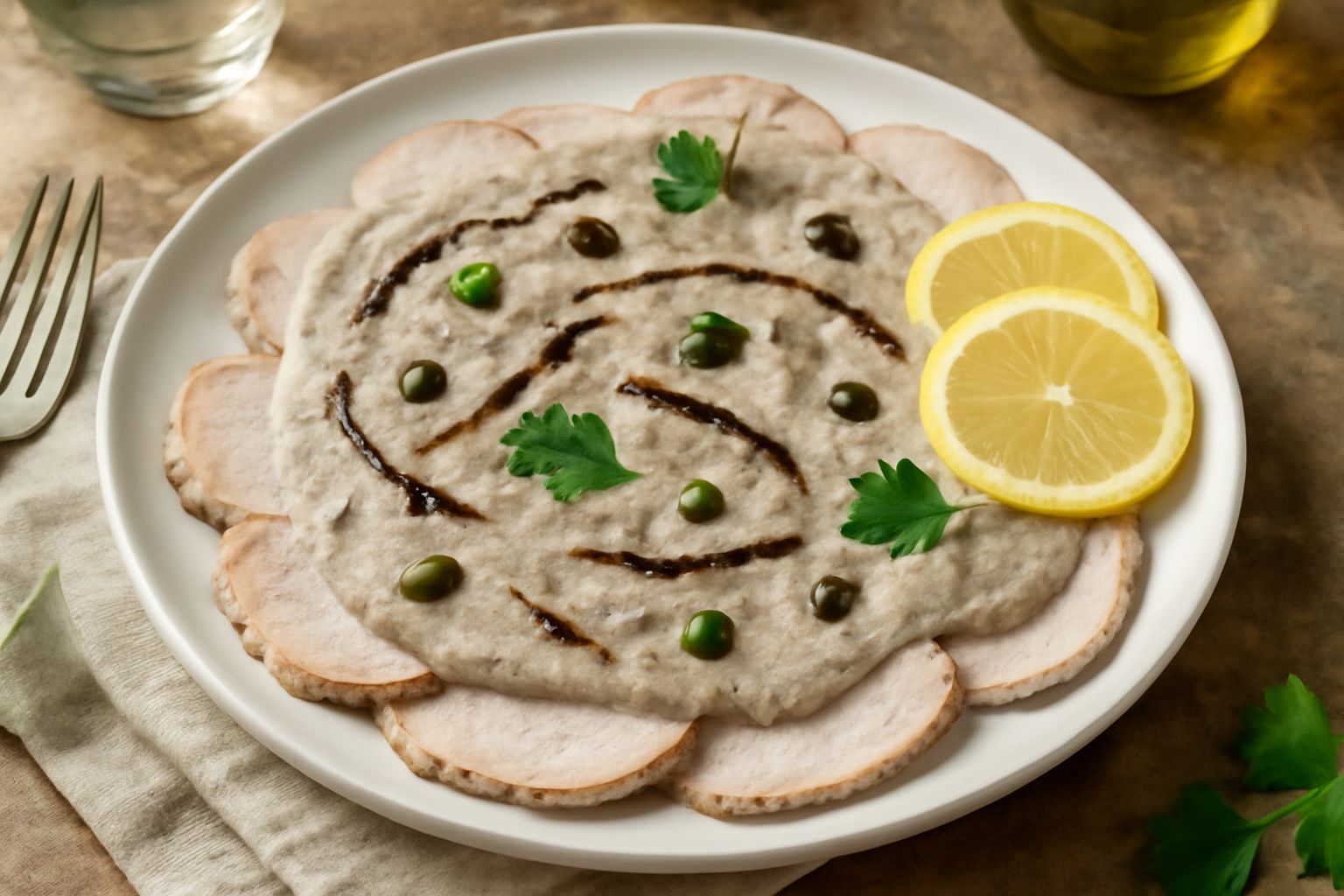 Vitello tonnato sottoli