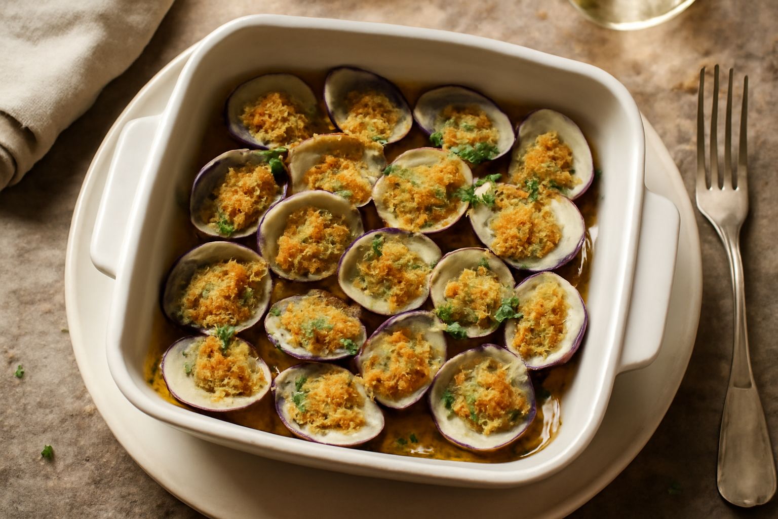 Vongole veraci al forno