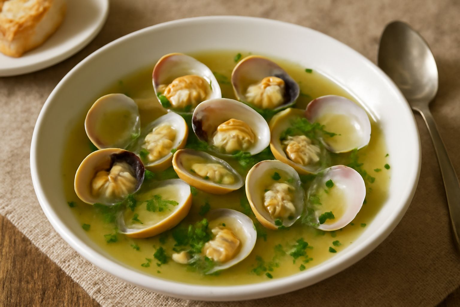 Vongole veraci in brodo