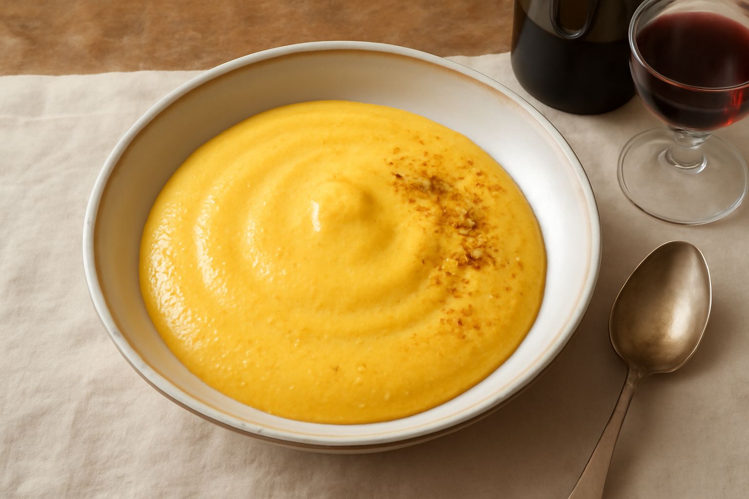 Zabaglione con vino