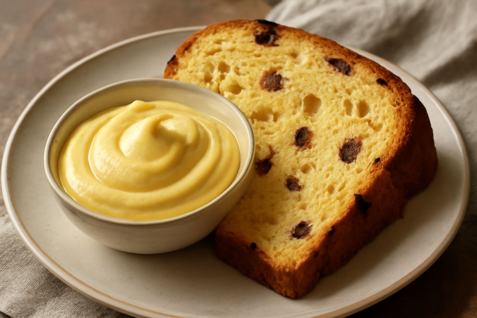 Zabaione panettone
