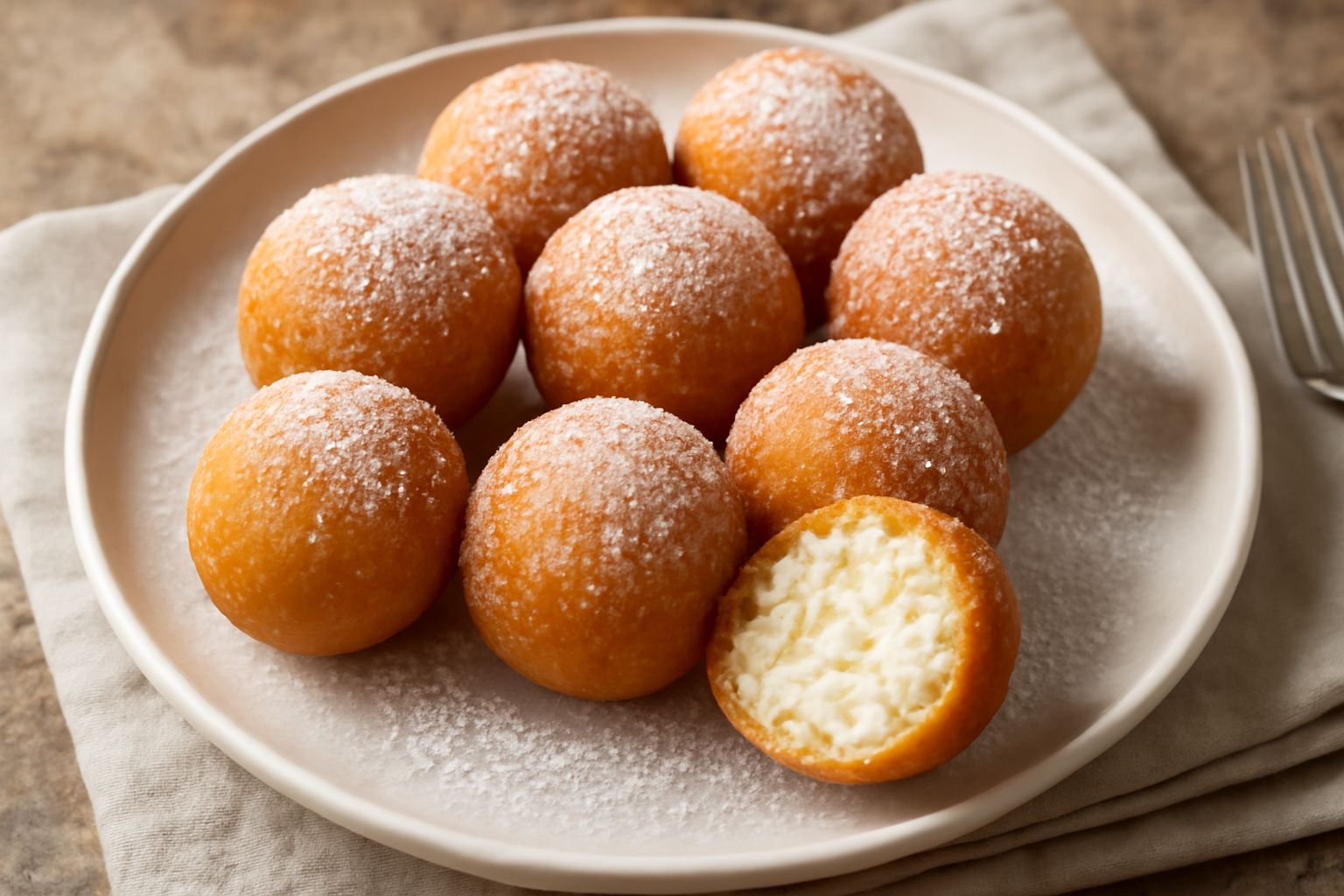 Zeppole di ricotta