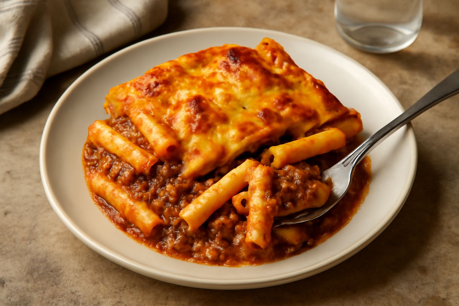 Ziti al forno