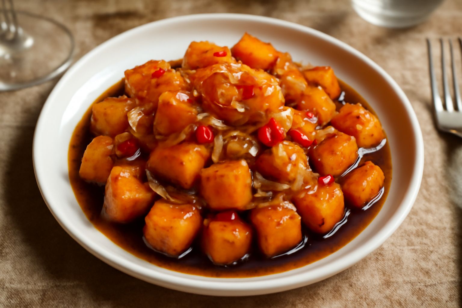 Zucca in agrodolce