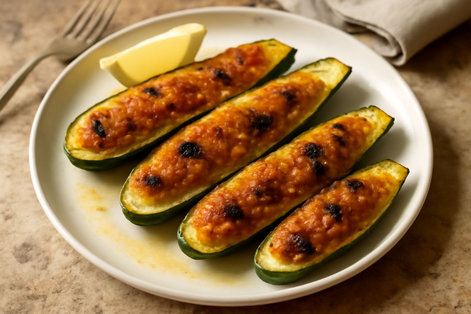 Zucchine a beccafico