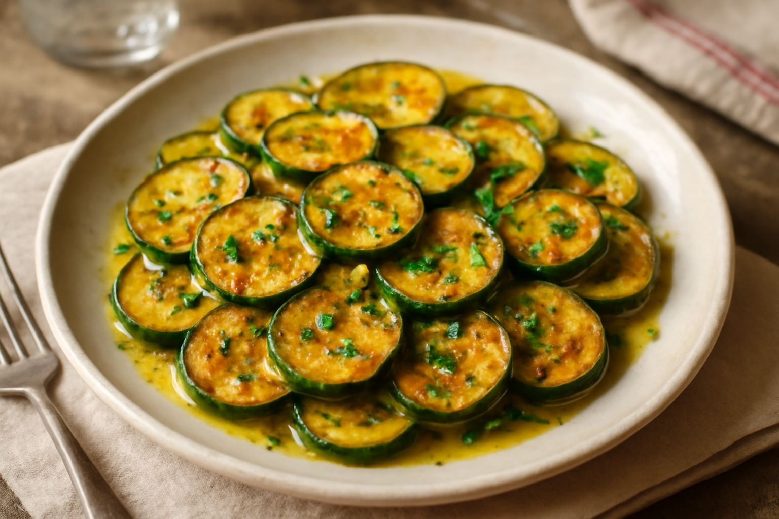 Zucchine trifolate sott'olio