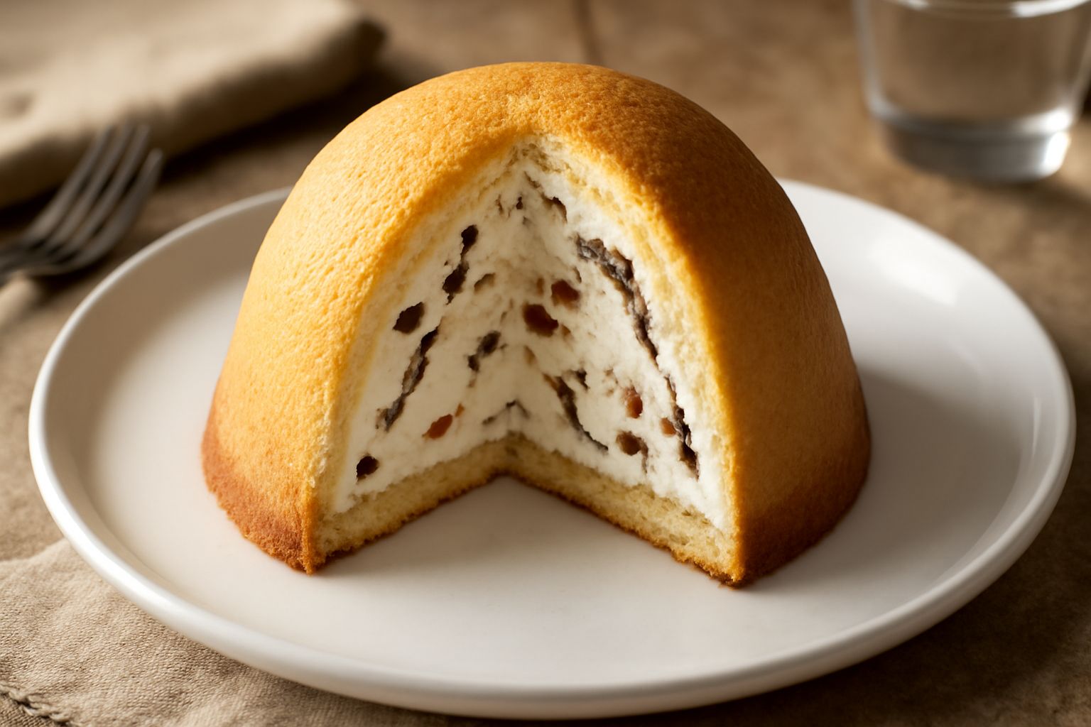 Zuccotto di ricotta