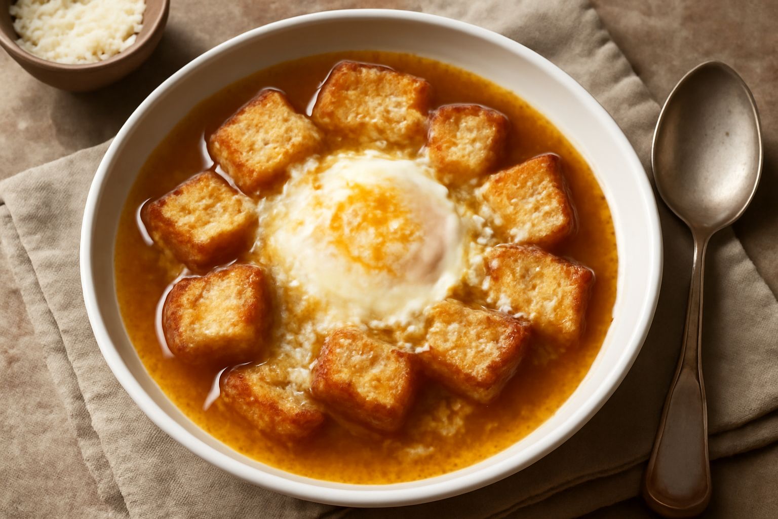 Zuppa alla pavese