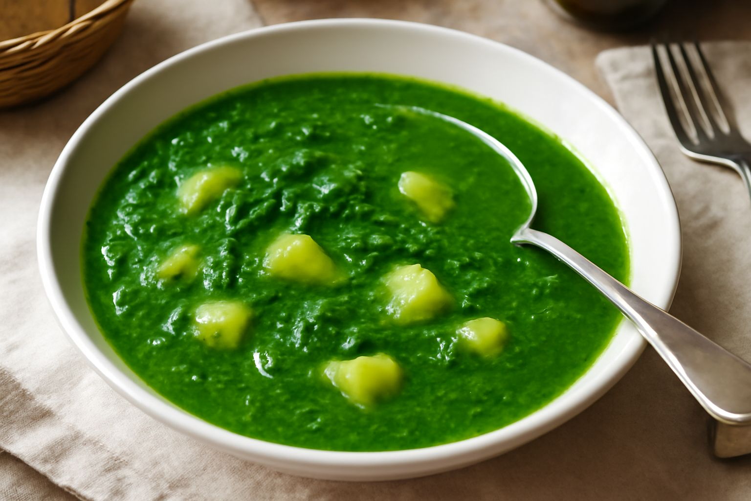Zuppa de spinaci