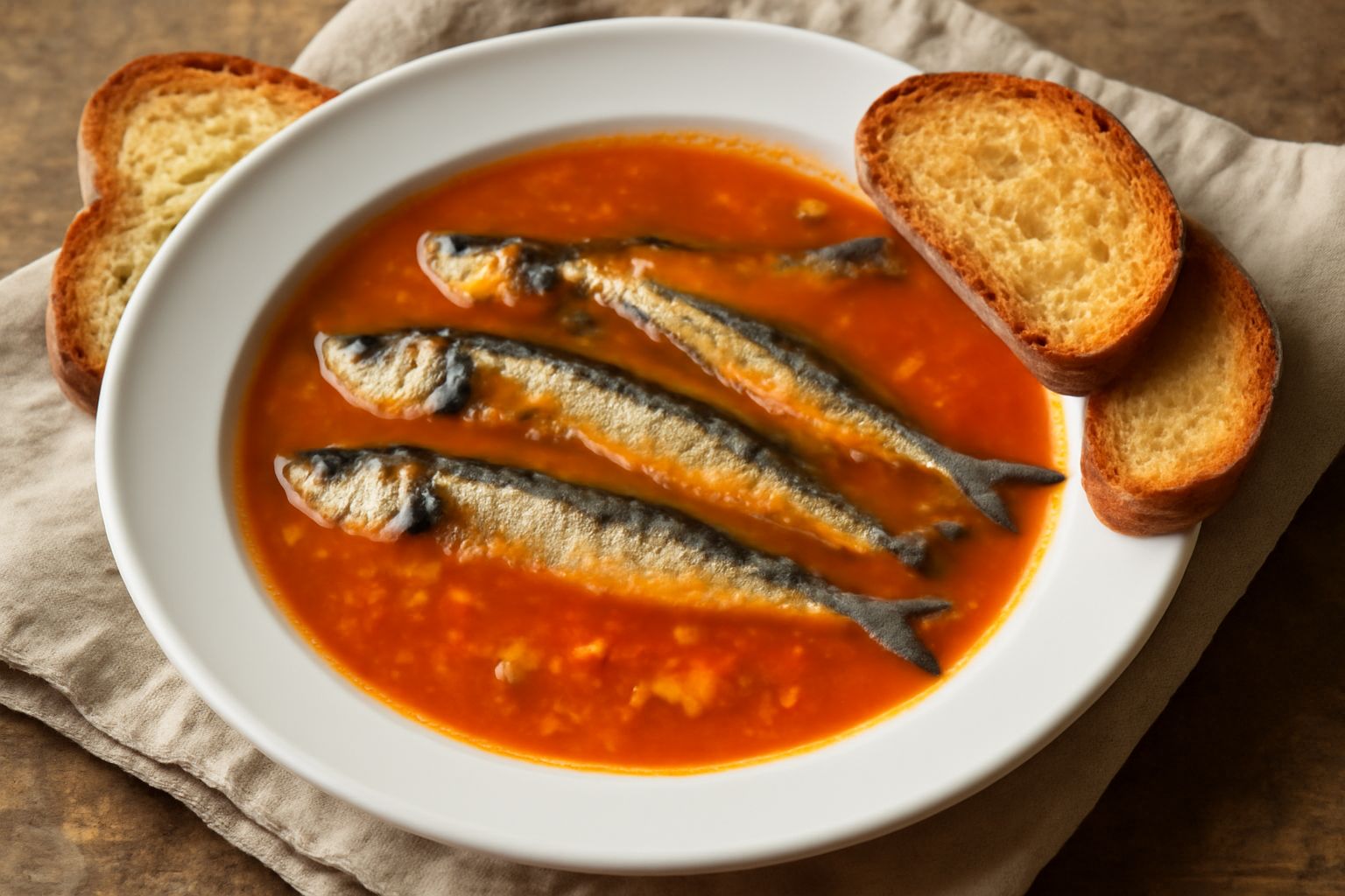 Zuppa di alici