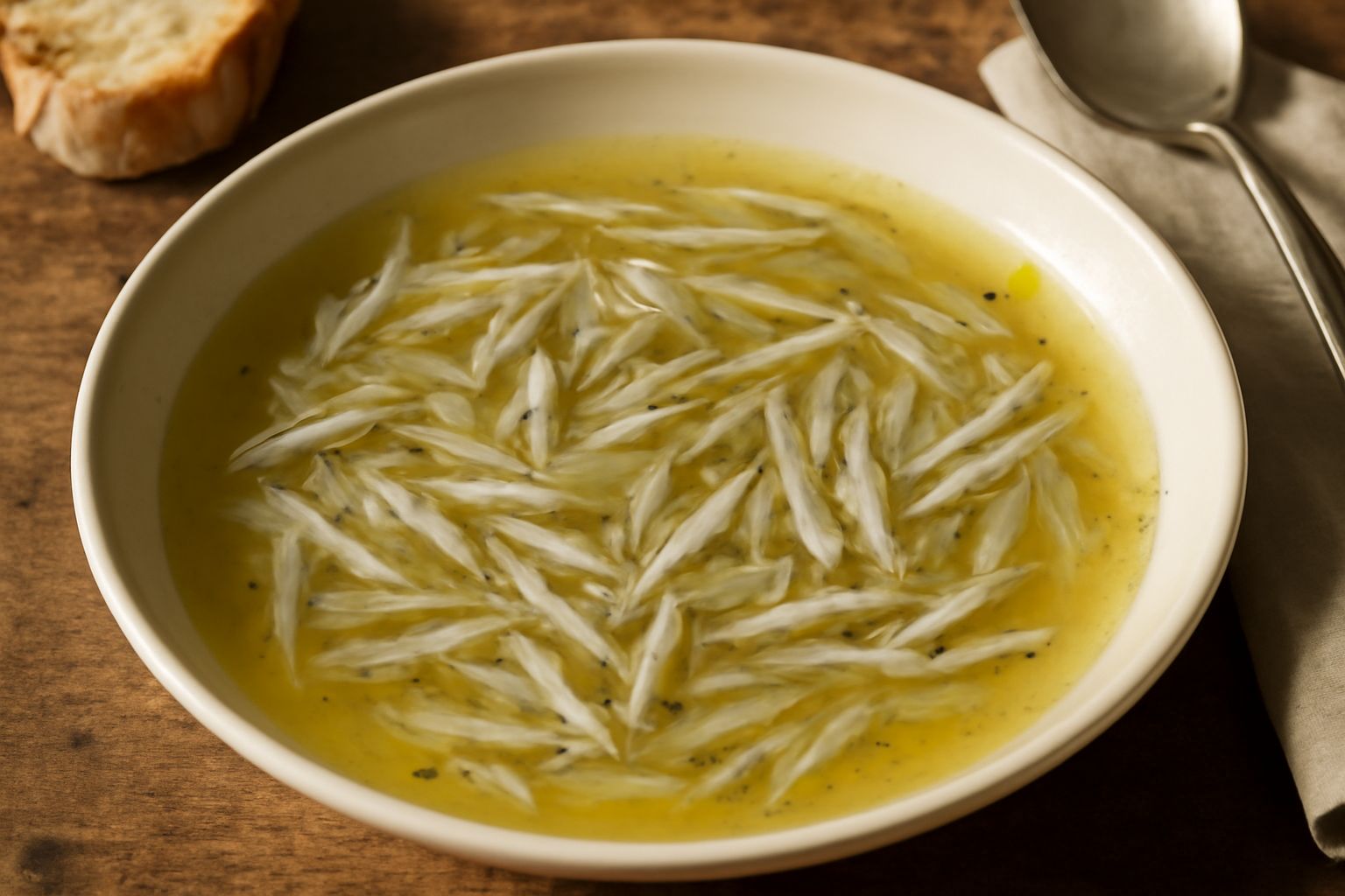 Zuppa di bianchetti