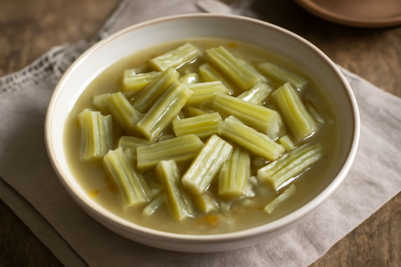 Zuppa di cardi selvatici