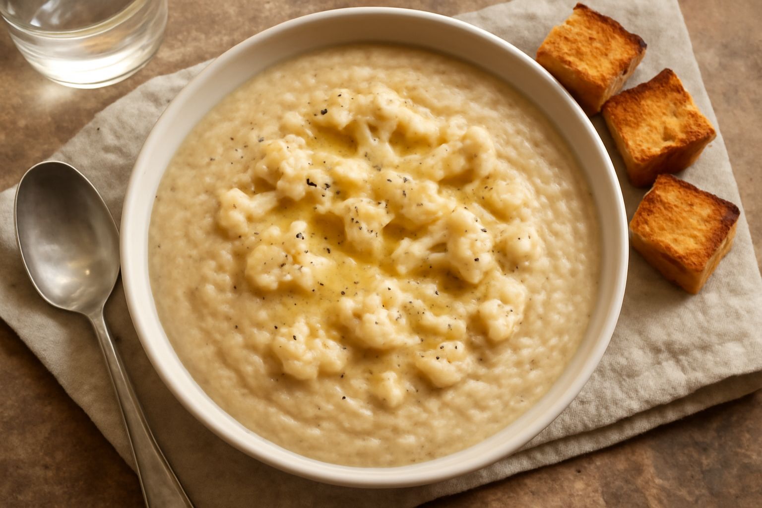 Zuppa di cavolfiore