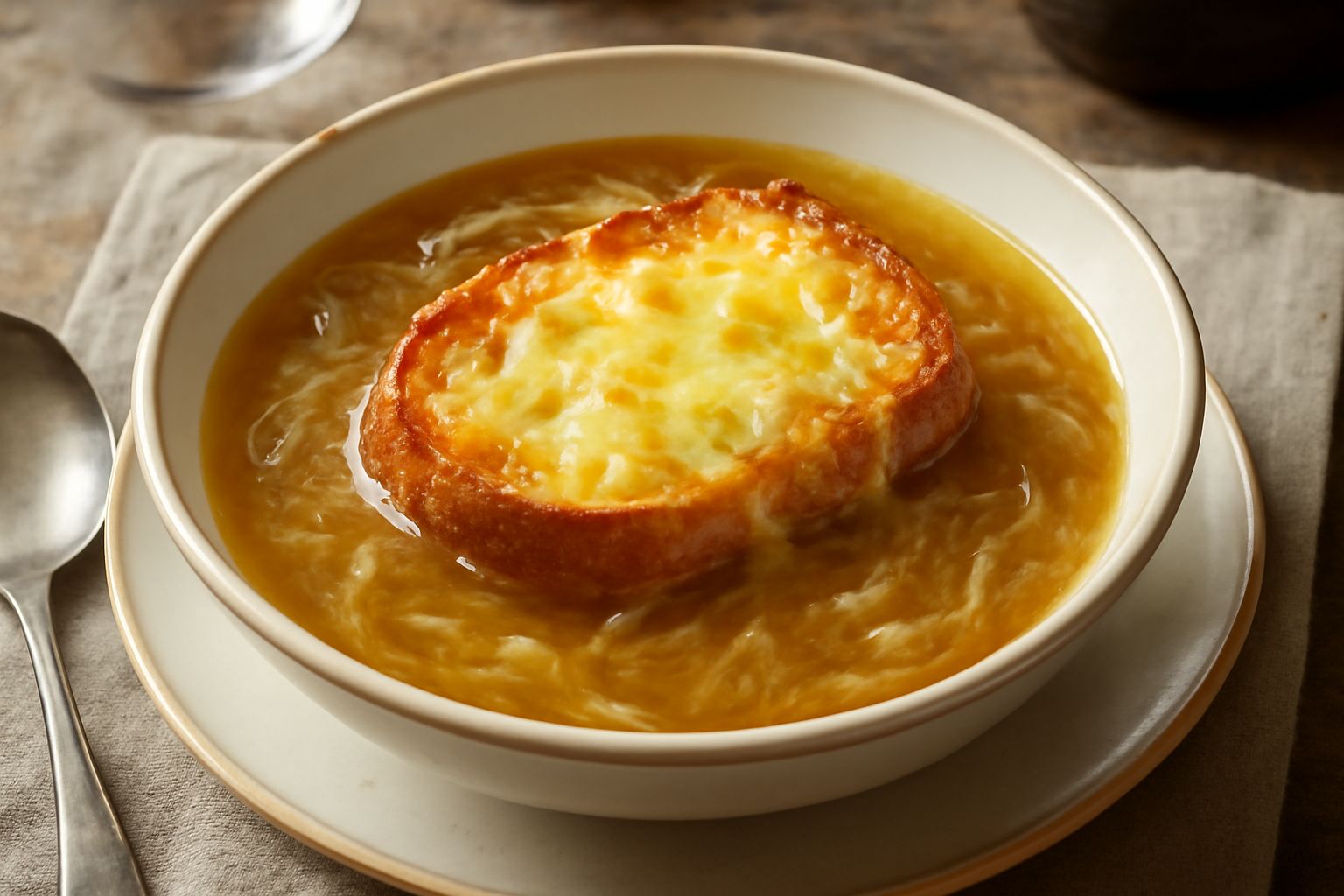 Zuppa di cipolla friulana