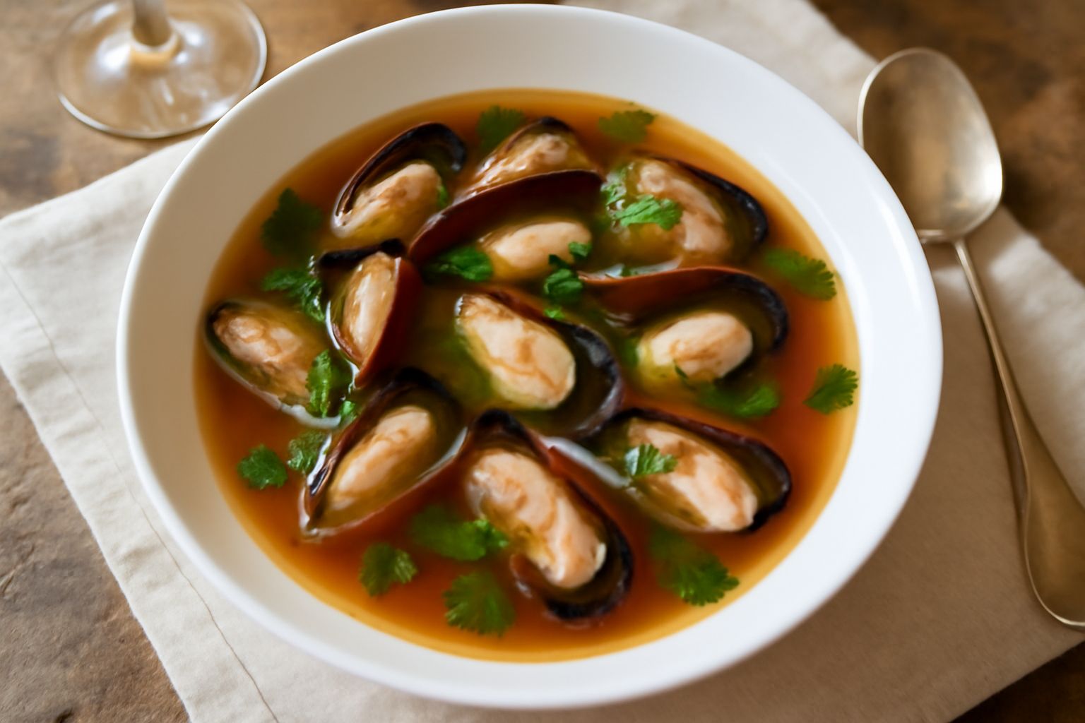 Zuppa di dattero di mare