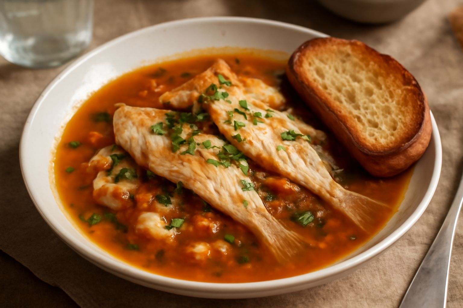 Zuppa di dentice