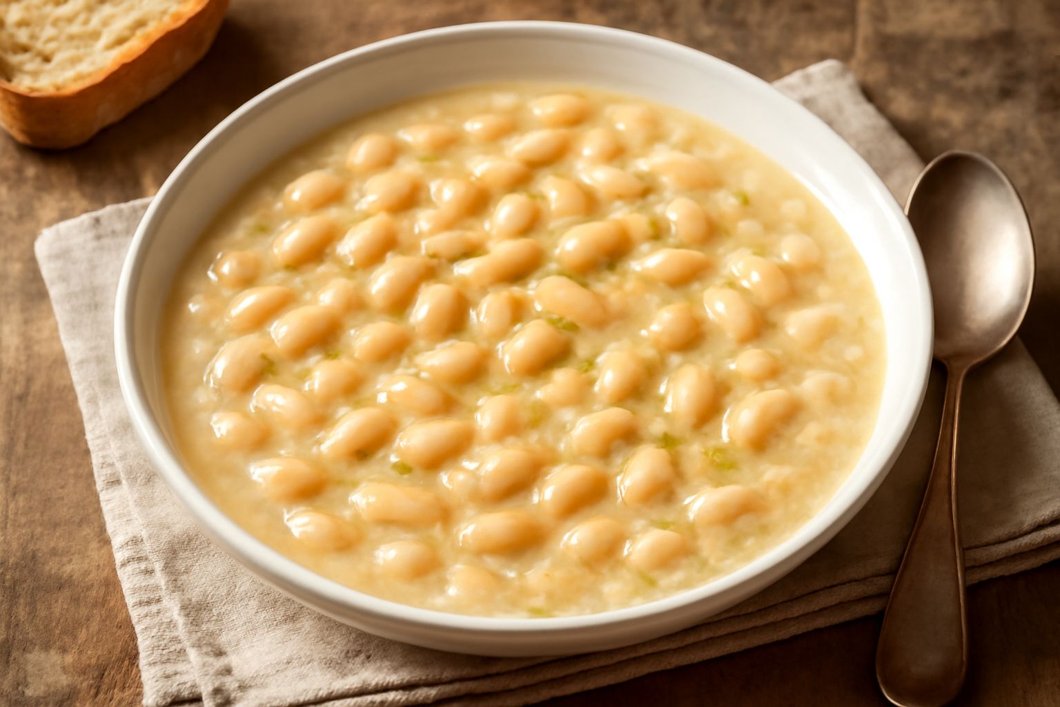 Zuppa di fagioli cannellini