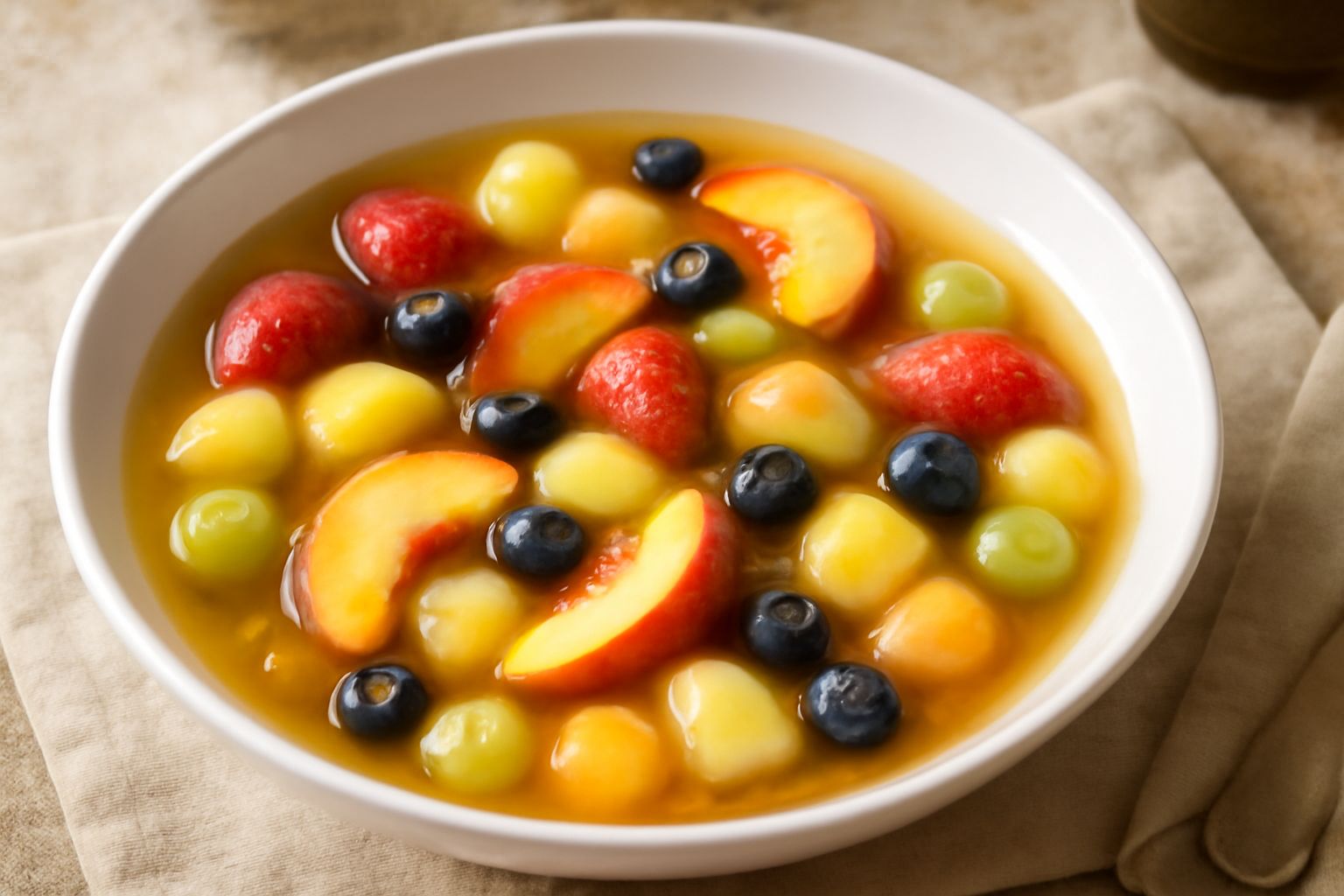 Zuppa di frutta