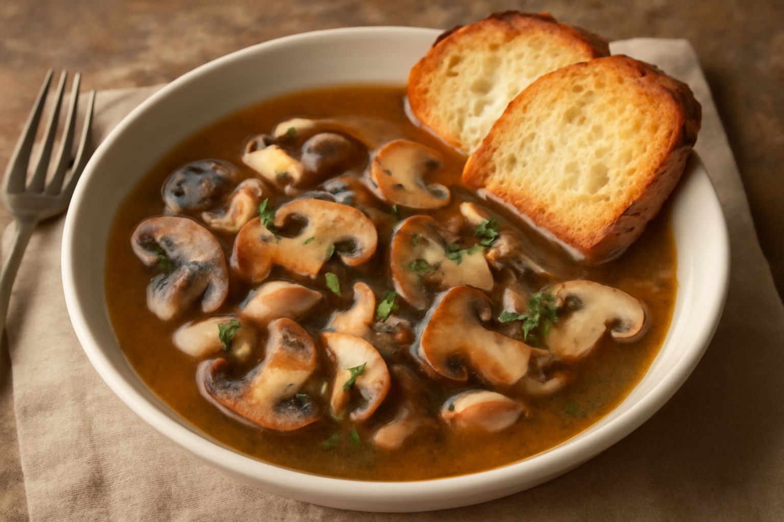 Zuppa di funghi