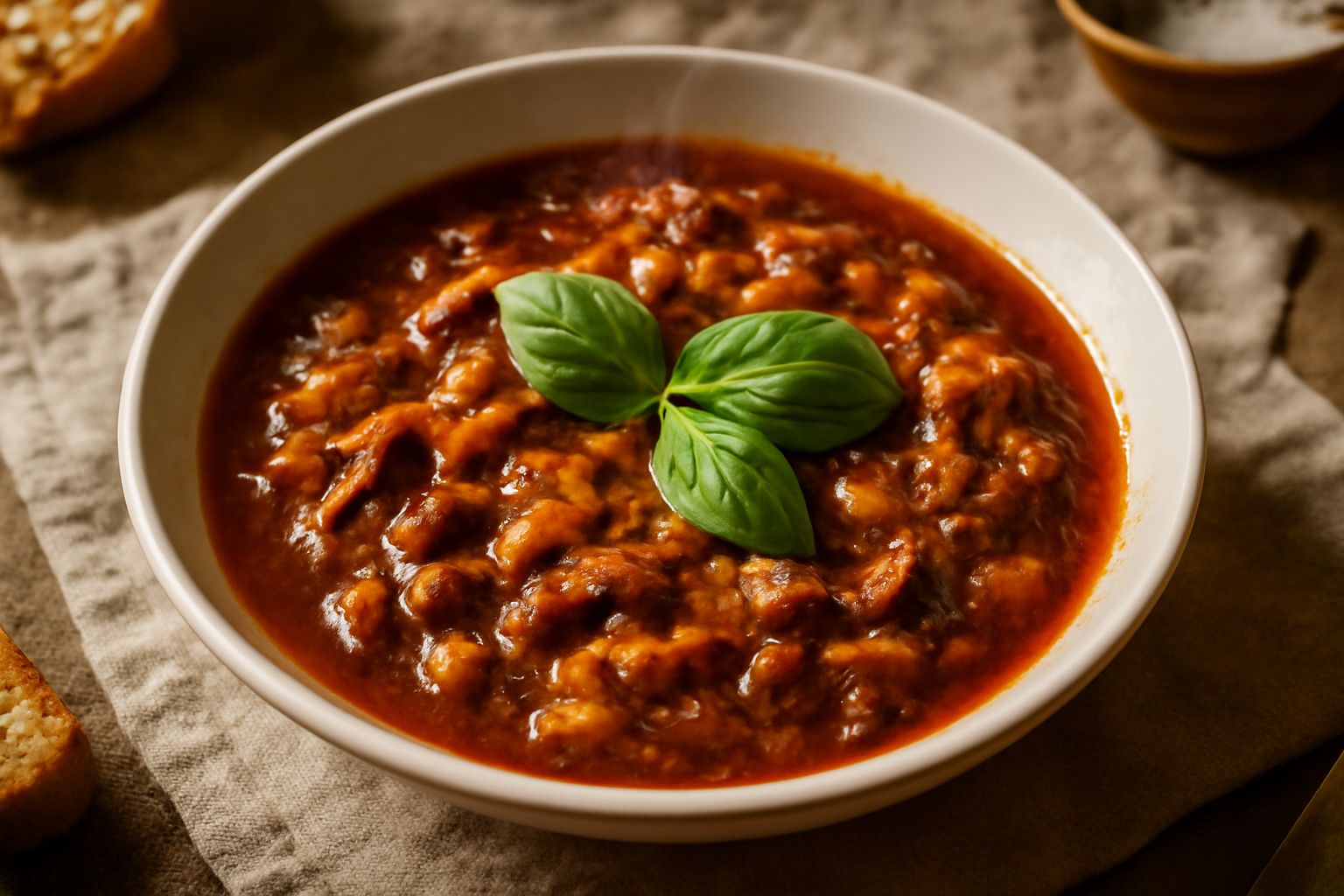 Zuppa di melanzane