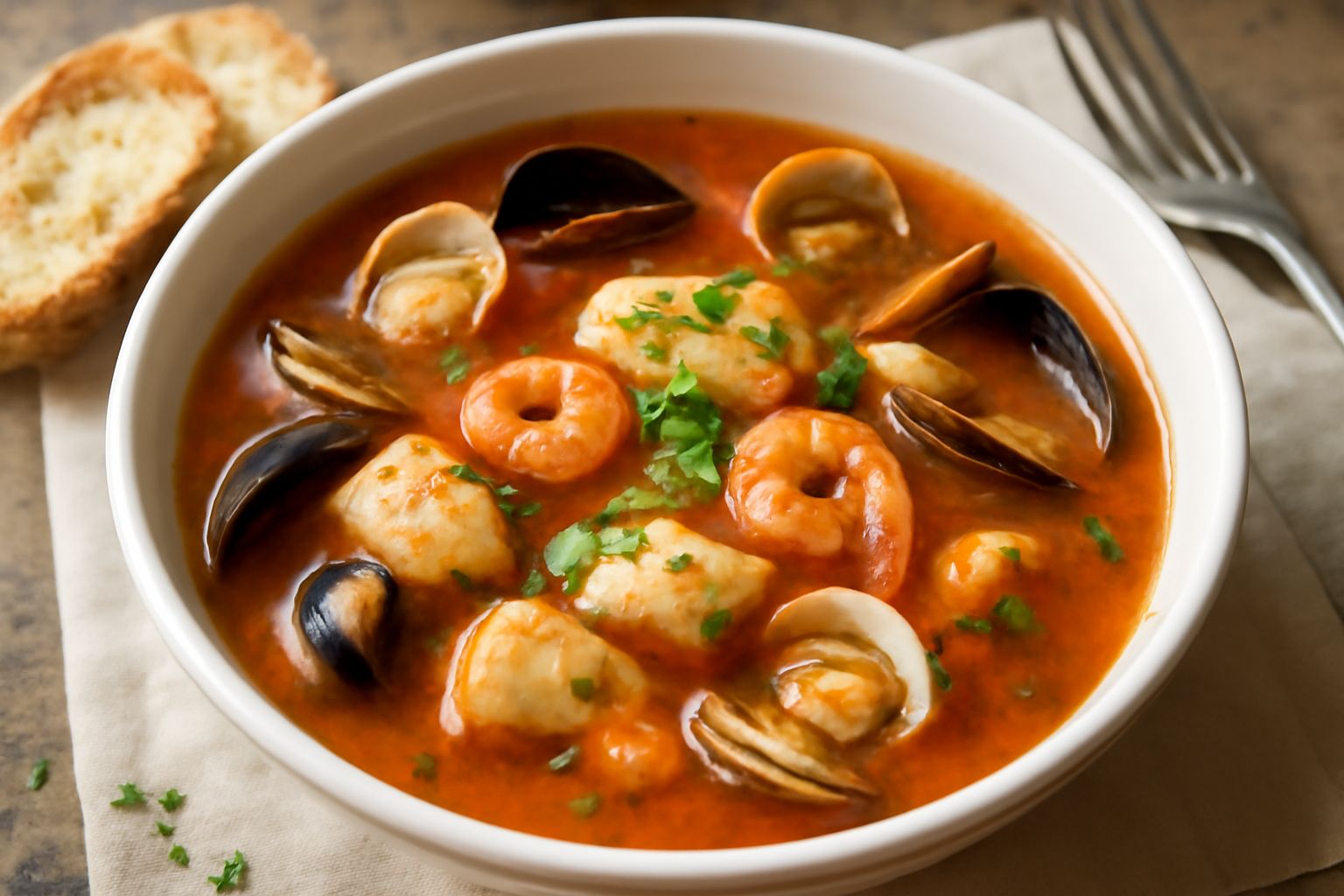 Zuppa di pesce alla maremma
