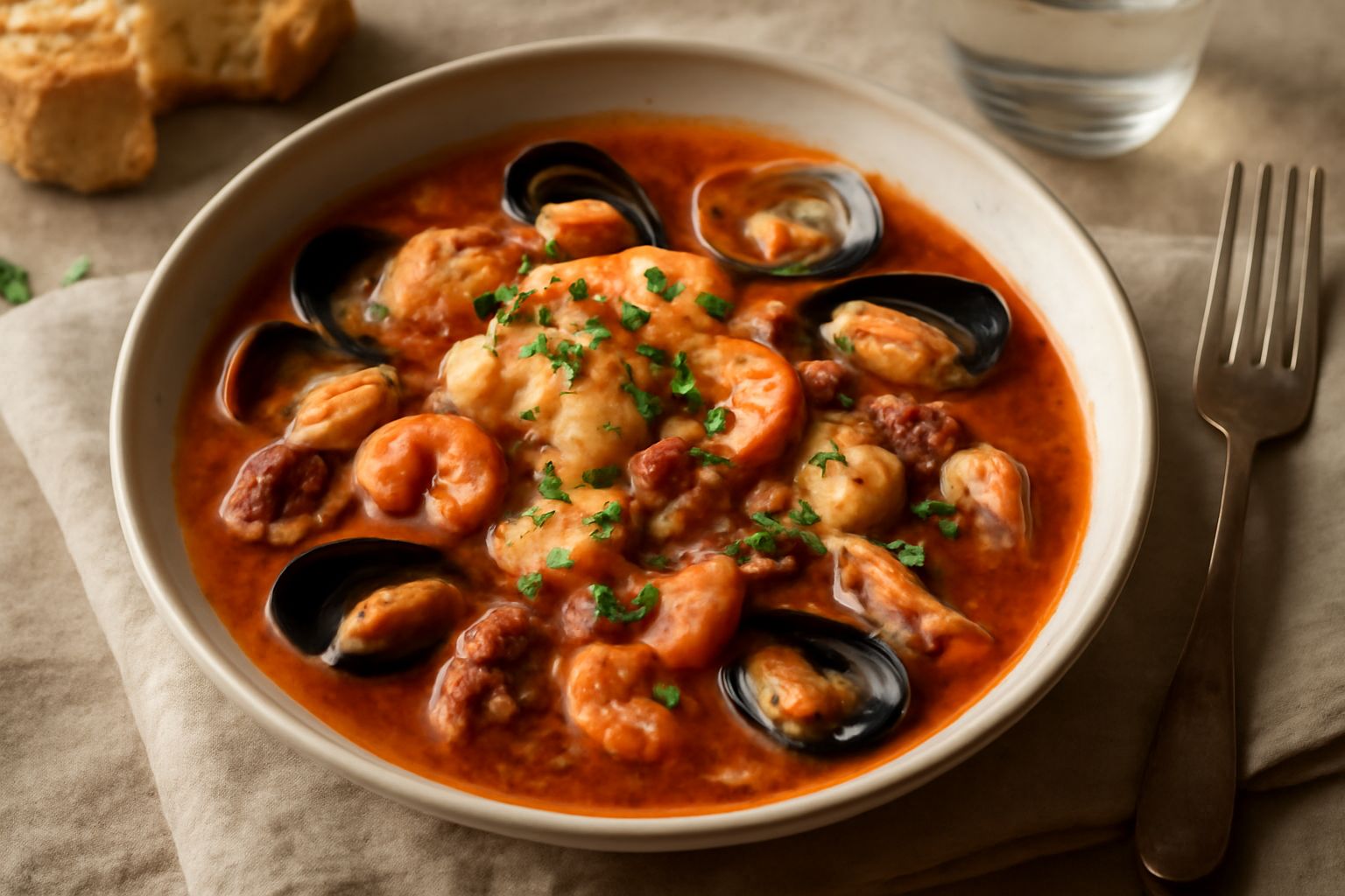 Zuppa di pesce alla veneta