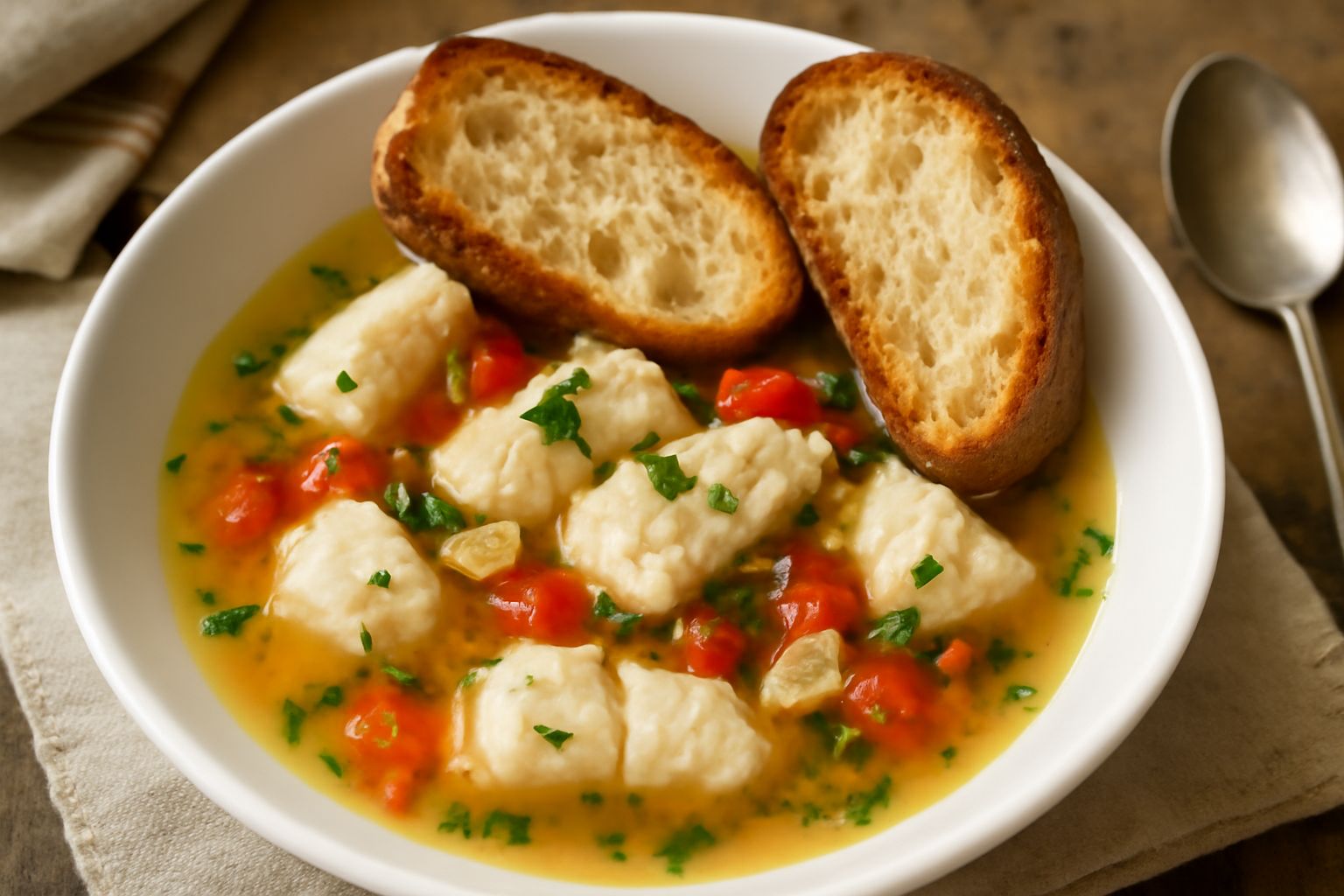 Zuppa di pesce del Garda