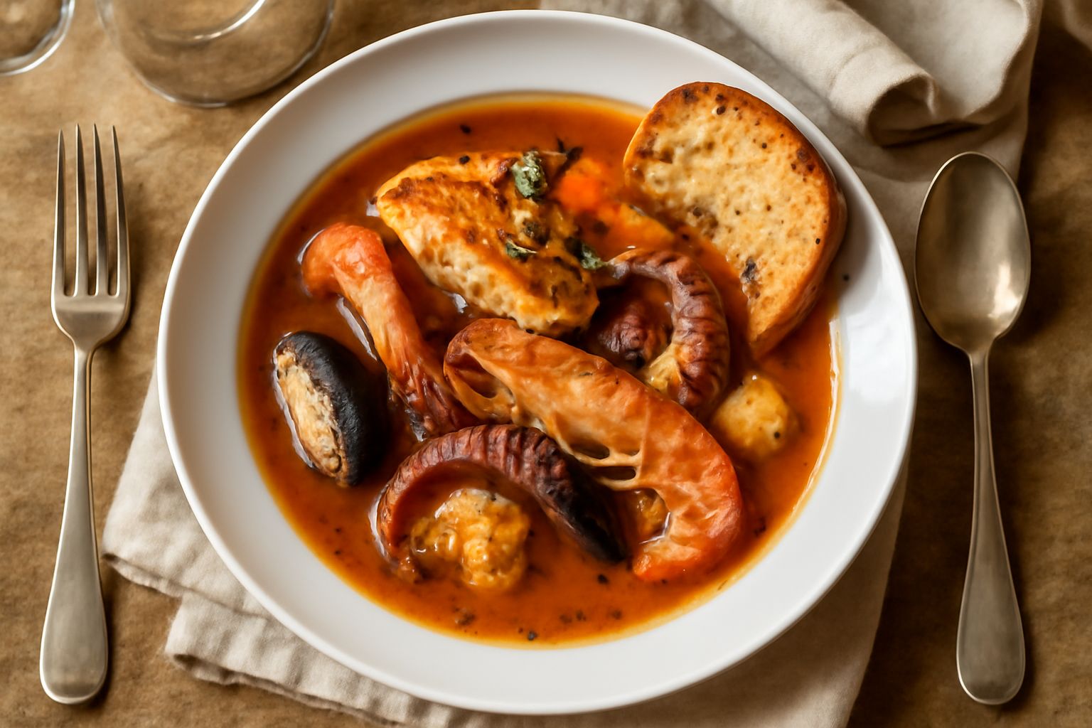 Zuppa di pesce del Po: brodo ricco che nutre il corpo e assicura freschezza leggerissima