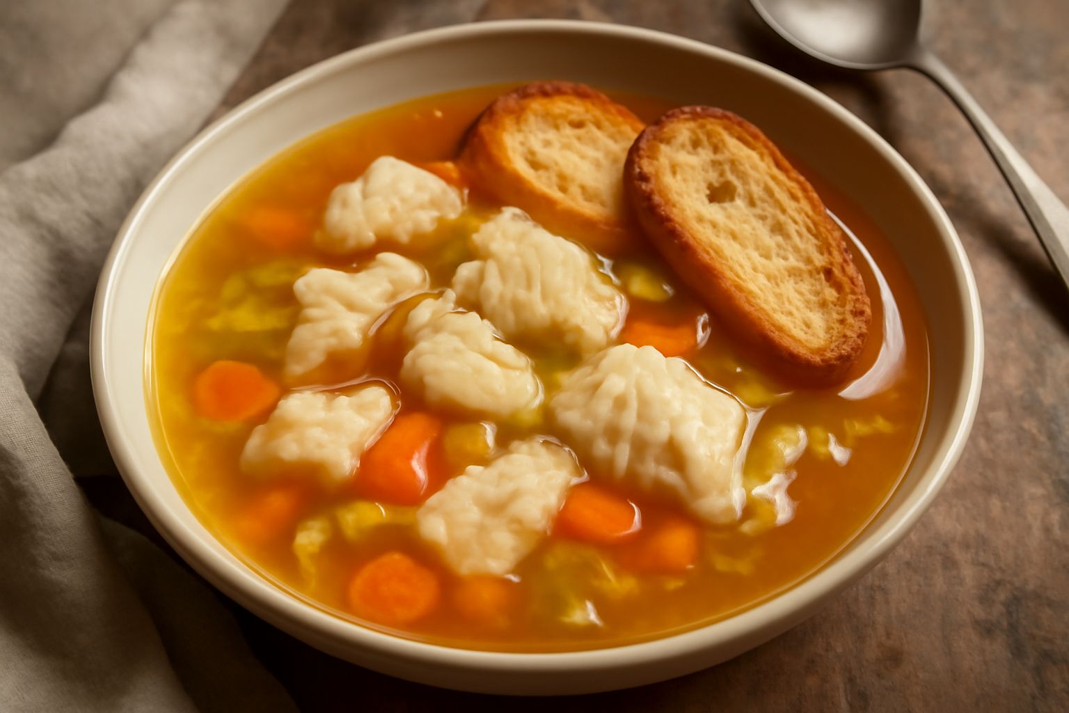 Zuppa di pesce di acqua dolce