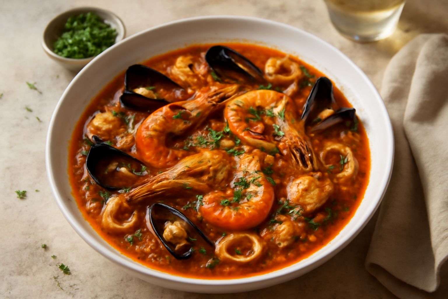 Zuppa di pesce livornese