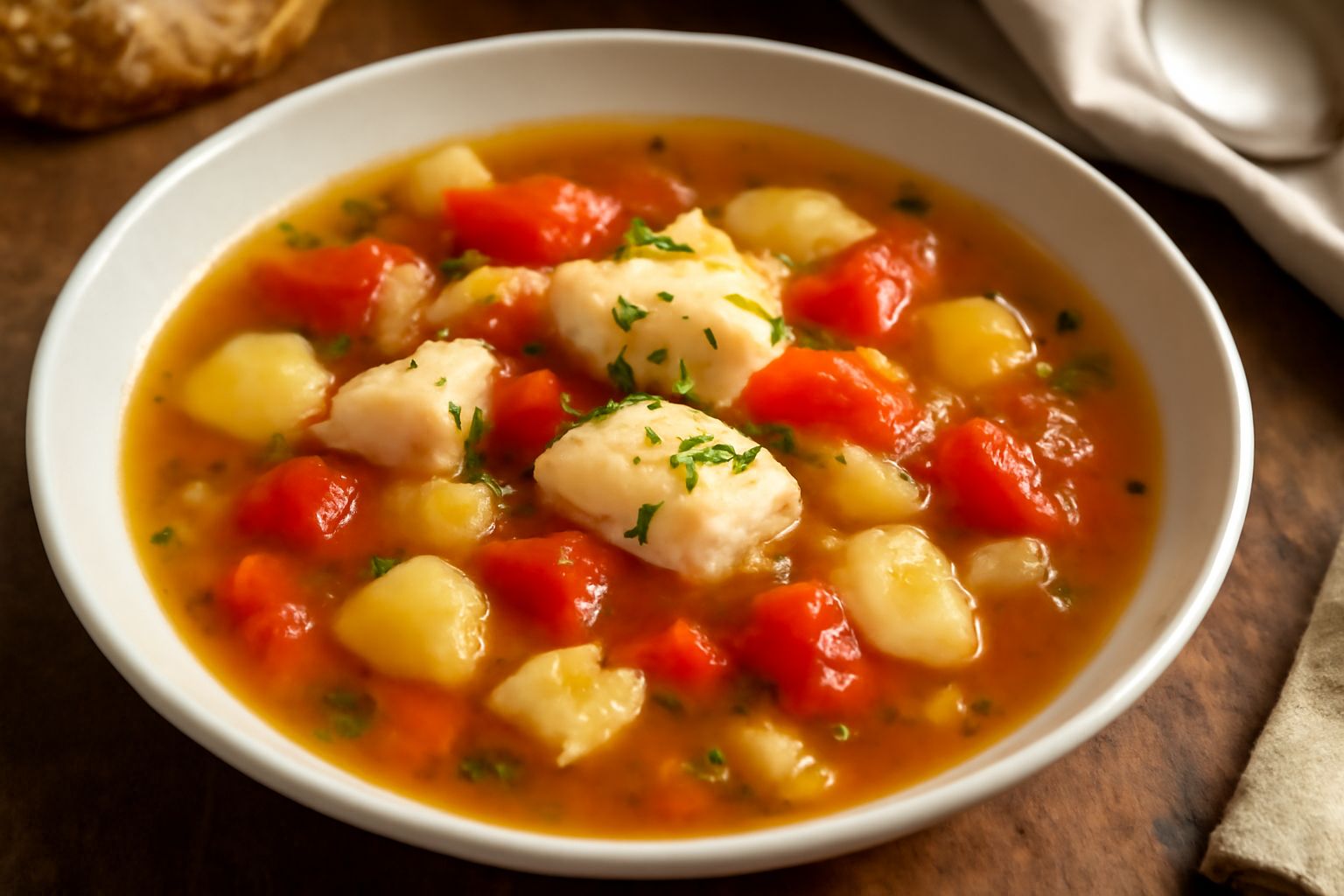 Zuppa di pesce: sapore marino che nutre e protegge il cuore